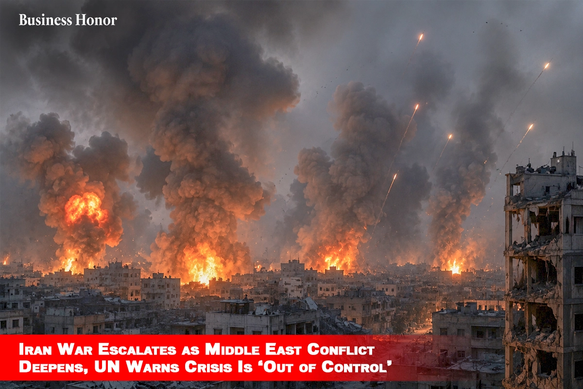  Iran War Escalates as Middle East Conflict Deepens, UN Warns Crisis Is &lsquo;Out of Control&rsquo; 